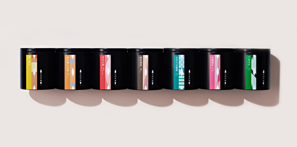 Any Tea-东西茶事包装设计欣赏-采用电动磨砂调色板,提供了一个现代的传统古老艺术茶视觉,更能吸引年轻的观众。---酷图编号5