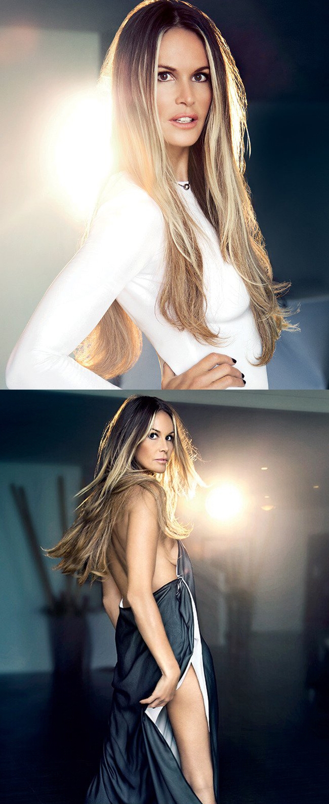 艾拉・麦克弗森-澳大利亚模特Elle Macpherson身穿惊人的意大利Pucci品牌礼服,虽然她今年是50岁,但她看起来比以往任何时候都更好,大展大牌风采封面大图