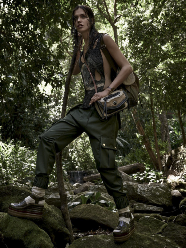 阿曼达-行在自然里约-VOGUE时尚巴西2014年11月---酷图编号4