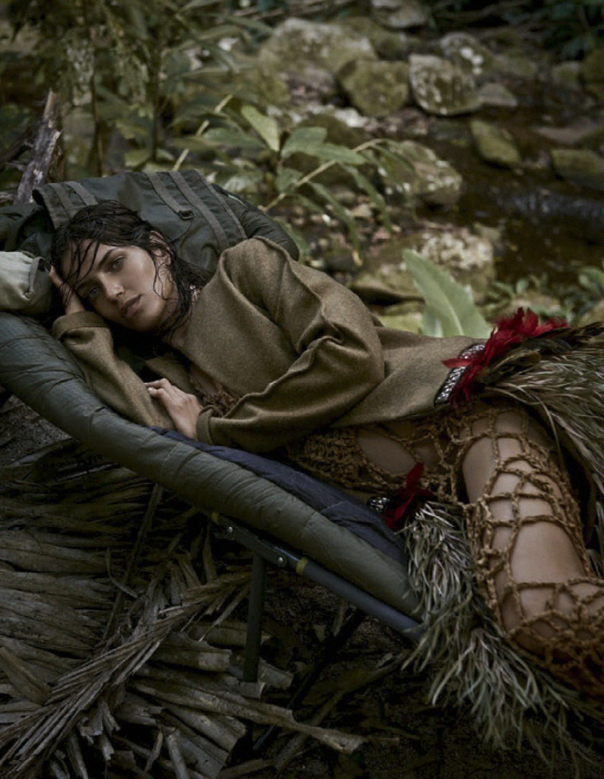 阿曼达-行在自然里约-VOGUE时尚巴西2014年11月---酷图编号3