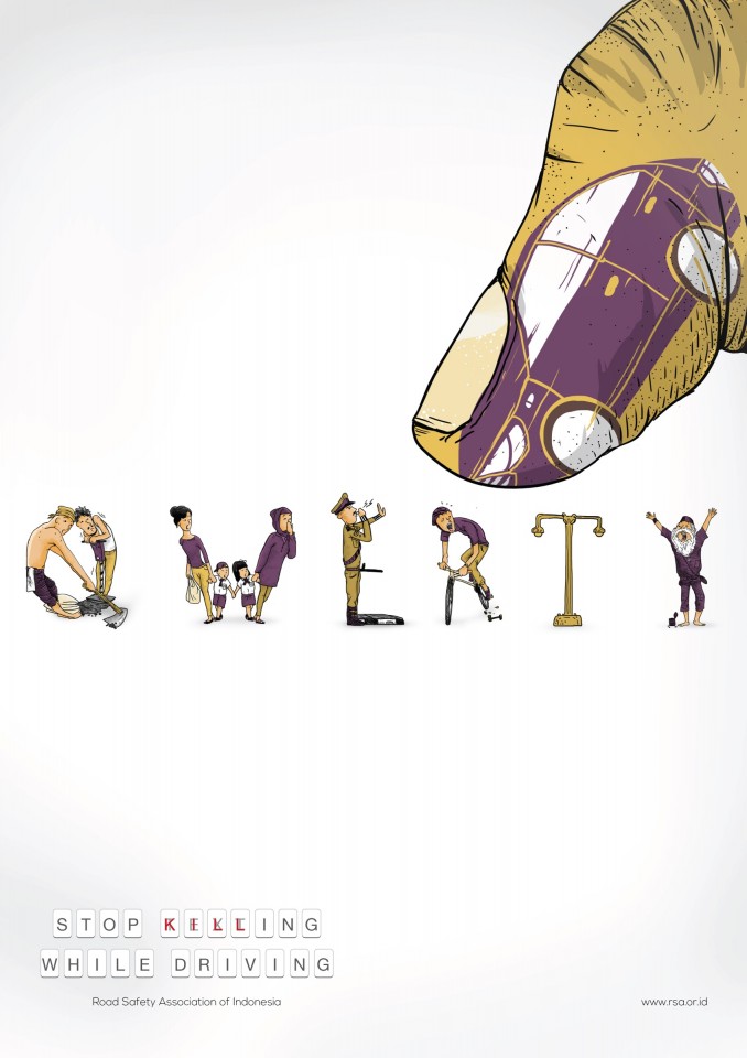 印尼交通安全协会平面广告---酷图编号1
