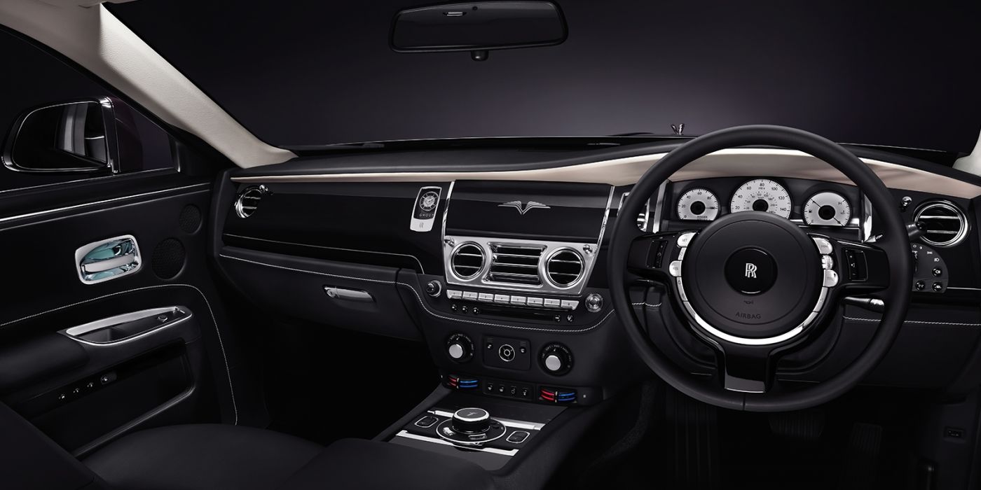 高清晰劳斯莱斯-古思特V-Specification豪华汽车内饰壁纸图片