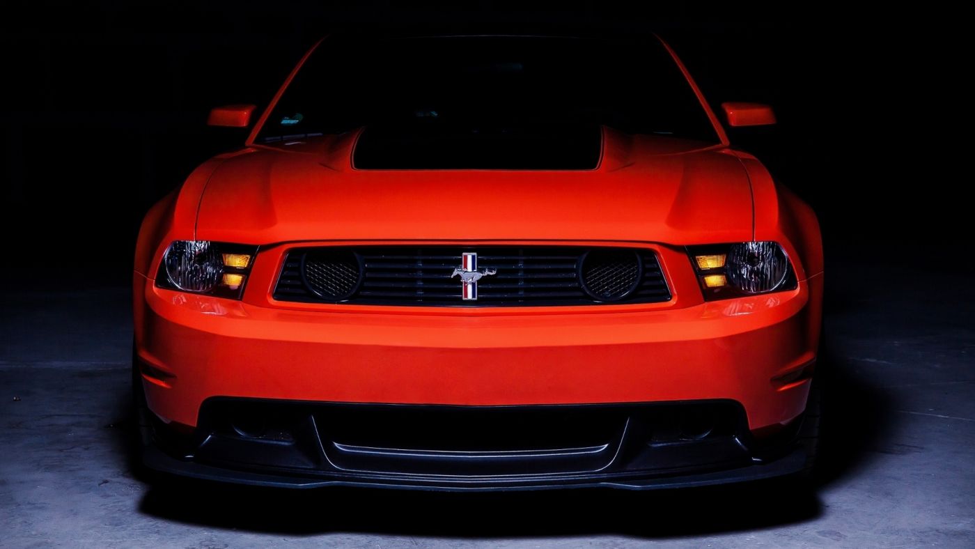Ford Mustang GT-红色福特野马GT跑车
