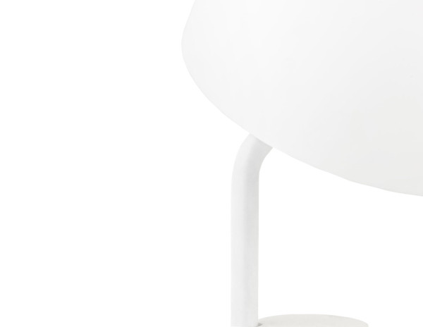 一个简单可调的几何台灯-德国设计二人组KaschKasch设计-灵感源于卡通人物Calimero,有一个大的半圆形灯罩是模仿卡通外壳,为你舒适环境提供温暖的光---酷图编号7