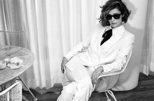 白色玫瑰冬季-强烈的女性角色-Edit杂志封面---酷图编号1