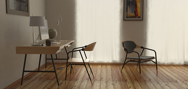 Holst Desk办公桌子---酷图编号1114897