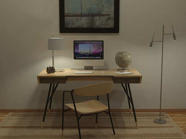 Holst Desk办公桌子---酷图编号1114899