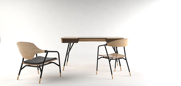 Holst Desk办公桌子---酷图编号1114908