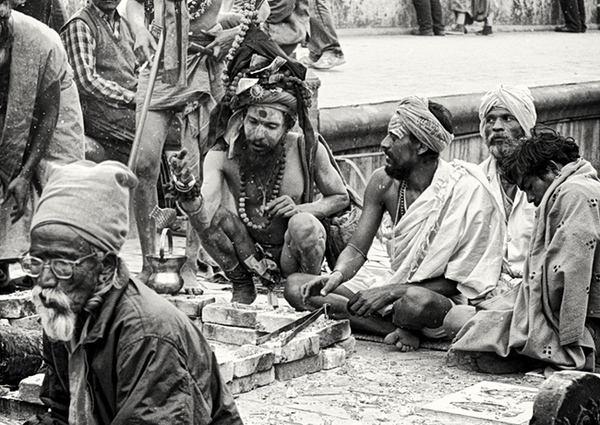 尼泊尔纪实黑白肖像---酷图编号7