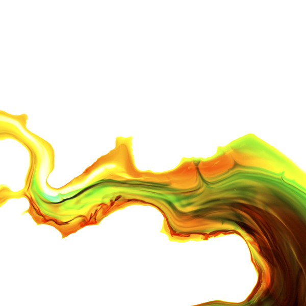 液体食品染料水花摄影---酷图编号7