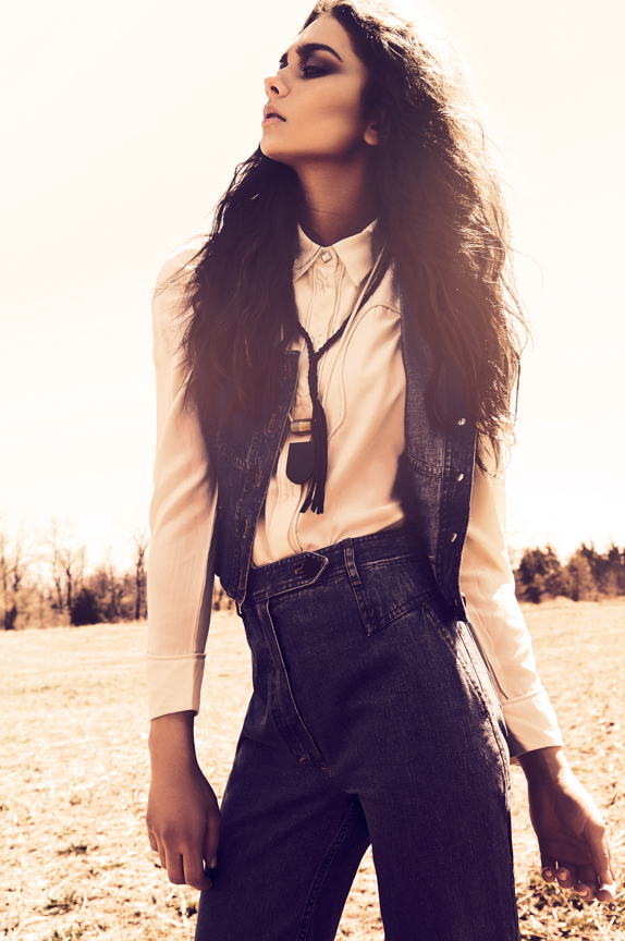 阿曼达考利-Clhoe à la ferme-农场杂志女性人像---酷图编号5