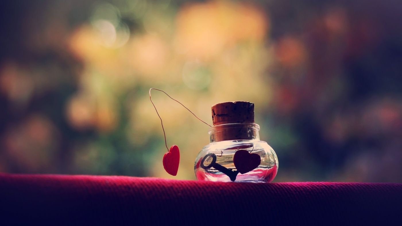 爱心瓶-爱的象征图片