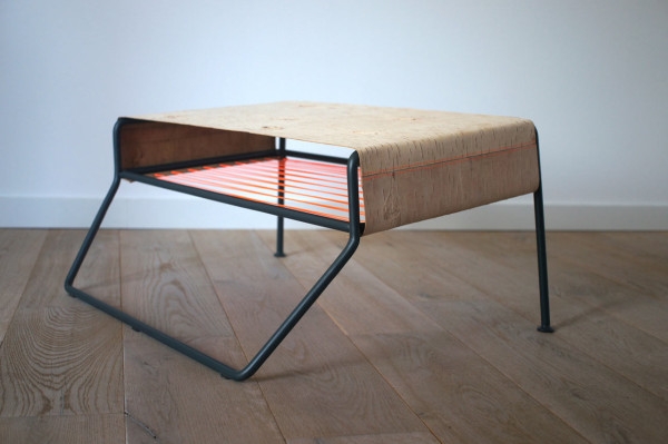 Sibirjak-现代桦皮休闲椅-俄罗斯设计师Anastasiya Koshcheeva作品,桦皮是一种天然材料的灵活,耐用性强,同时还防水,抗菌,重新诠释传统到现代的技术图片