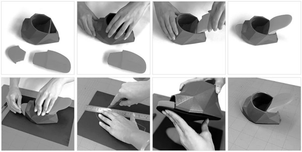 3D打印浮鞋-与众不同的脚架构,灵感来自大师Frank Gehry的古根海姆博物馆---酷图编号1