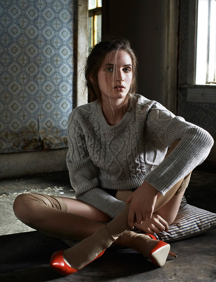 卡莉・摩尔-Amica杂志人像-精致的感官享受---酷图编号7