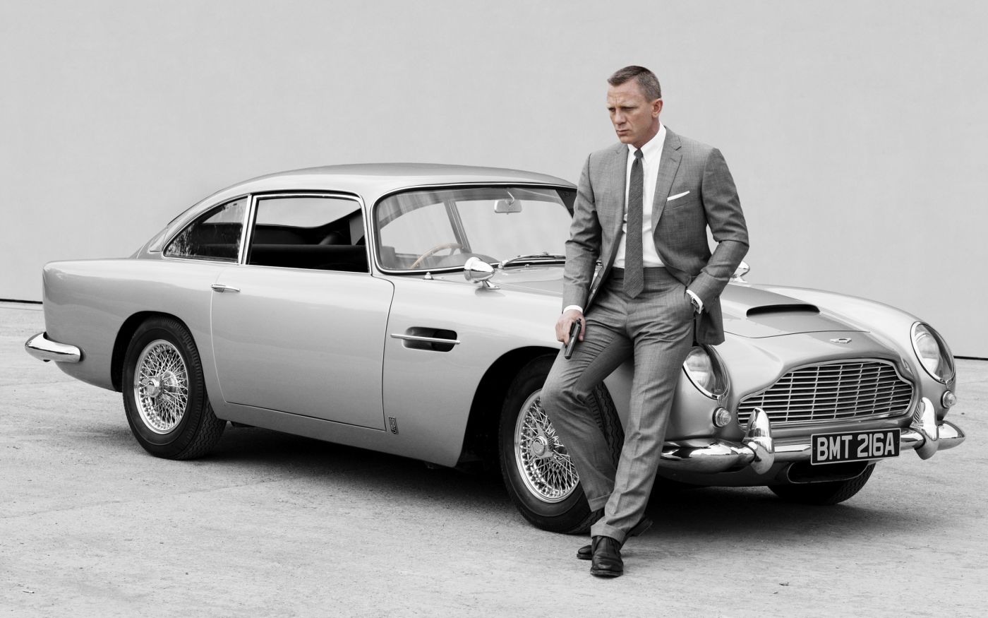 《无暇赴死》007邦德座驾 阿斯顿马丁DB5 跨越时空的美-手机新浪汽车