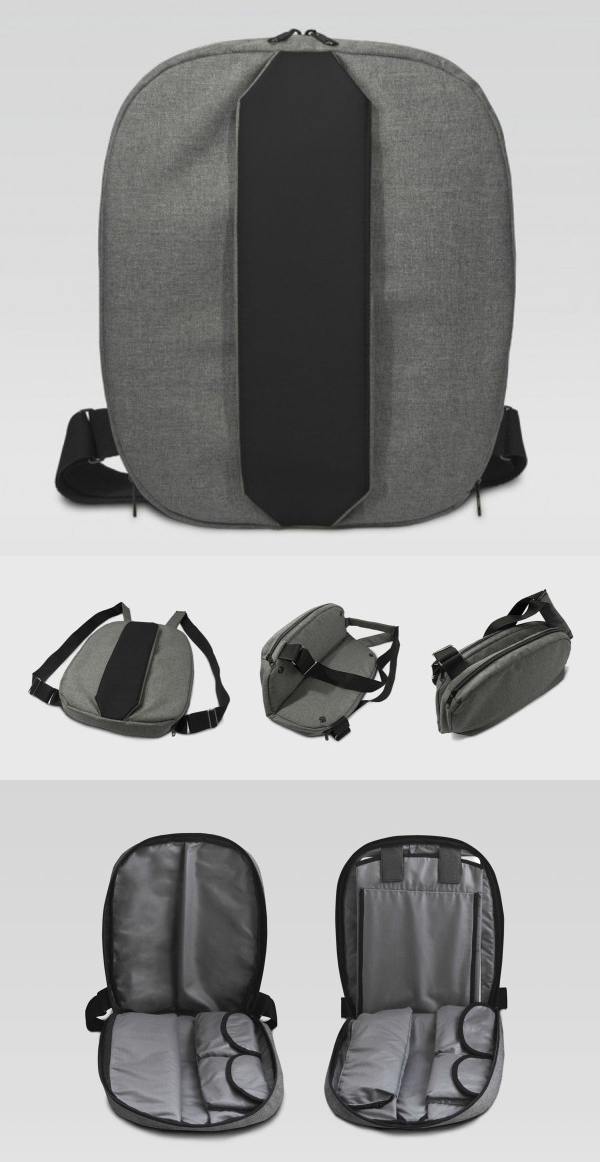 智能袋-像一个手提包肩,防水表面使得它方便风雨无阻,并保持它轻巧,它有两种不同的型号,每种都有不同的特点和款式图片