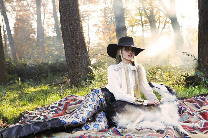 Mojeh杂志2015年1月-捕捉户外优雅的马术时尚精神---酷图编号3