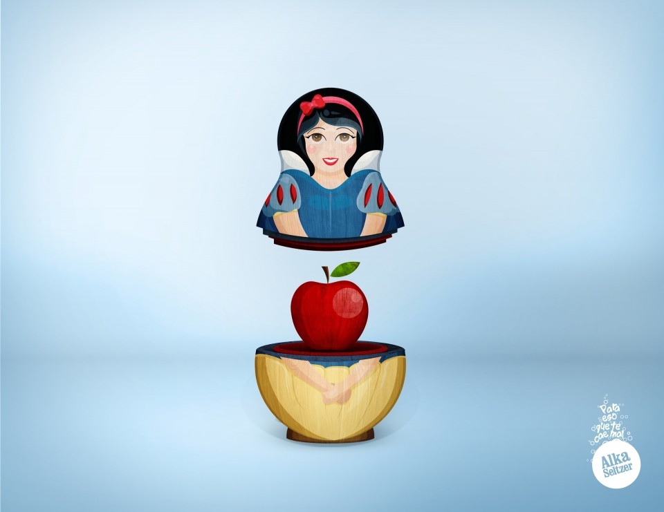 Alka Seltzer食物平面广告图片