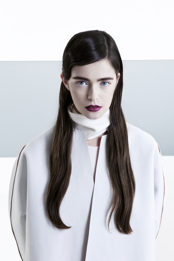 黑白时尚艺术人像-BLACK SQUARE, WHITE GROUND---酷图编号2