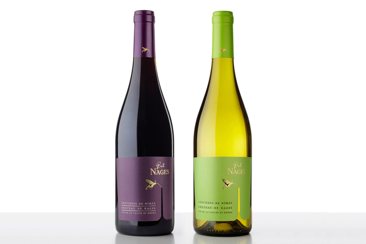 西班牙Buti NAGES葡萄酒包装设计-整体设计让人联想到春天的鲜花盛开---酷图编号1