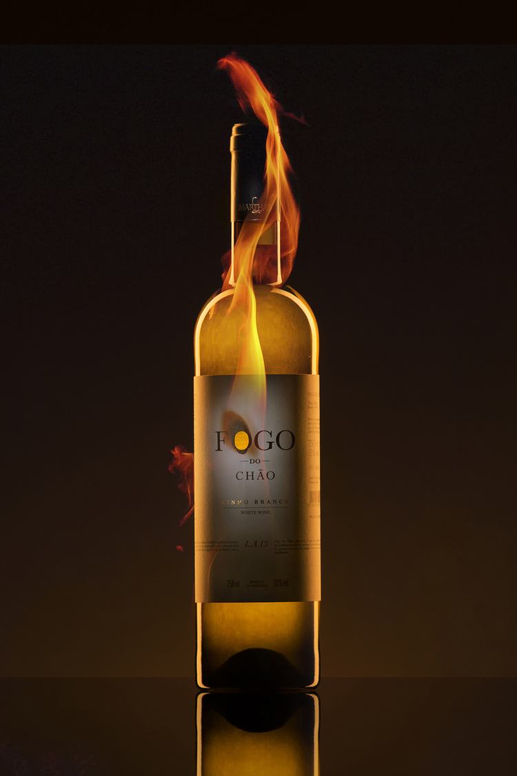 Fogo do Chão葡萄酒香槟-如此精美有趣的标签,平衡了干净的美感与恰到好处的火力---酷图编号3