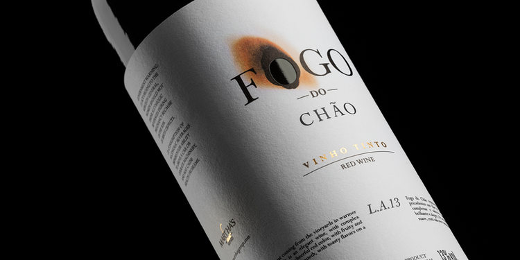 Fogo do Chão葡萄酒香槟-如此精美有趣的标签,平衡了干净的美感与恰到好处的火力---酷图编号2