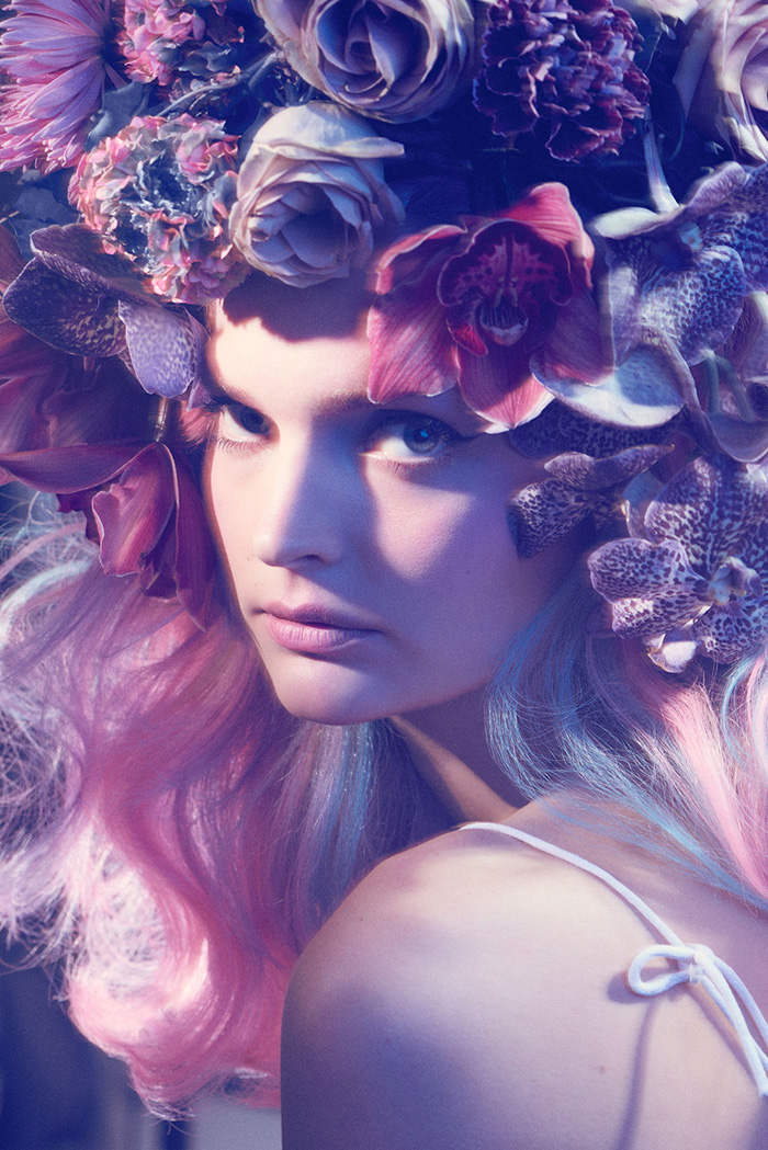 格特鲁德-ELLE艾丽丹麦2015年3月-异国情调的浪漫之美---酷图编号5