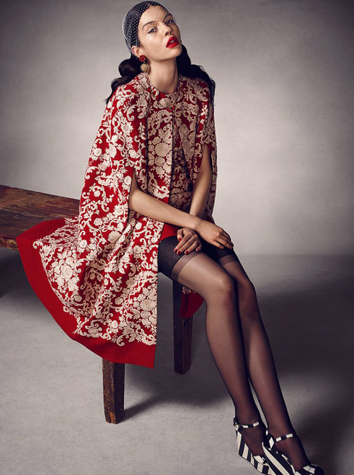 香格里拉女郎-vogue时尚墨西哥2015年3月