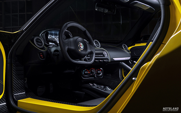 阿尔法罗密欧4C蜘蛛汽车设计-在2015年底特律车展展出---酷图编号12