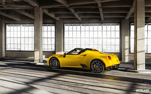 阿尔法罗密欧4C蜘蛛汽车设计-在2015年底特律车展展出---酷图编号7