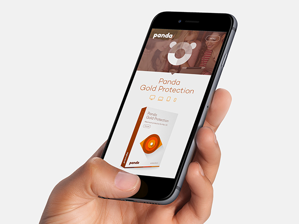 Panda-熊猫云安全解决方案品牌扁平化设计-用户分布在世界各地,195个国家超过23种语言的产品及数以百万计用户---酷图编号11