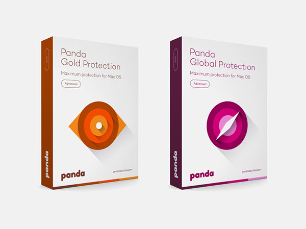 Panda-熊猫云安全解决方案品牌扁平化设计-用户分布在世界各地,195个国家超过23种语言的产品及数以百万计用户---酷图编号9