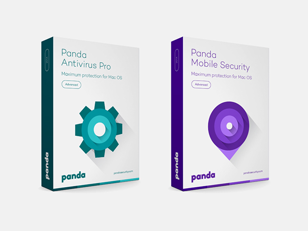 Panda-熊猫云安全解决方案品牌扁平化设计-用户分布在世界各地,195个国家超过23种语言的产品及数以百万计用户---酷图编号8