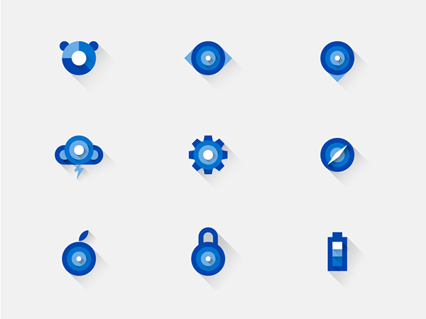 Panda-熊猫云安全解决方案品牌扁平化设计-用户分布在世界各地,195个国家超过23种语言的产品及数以百万计用户---酷图编号4