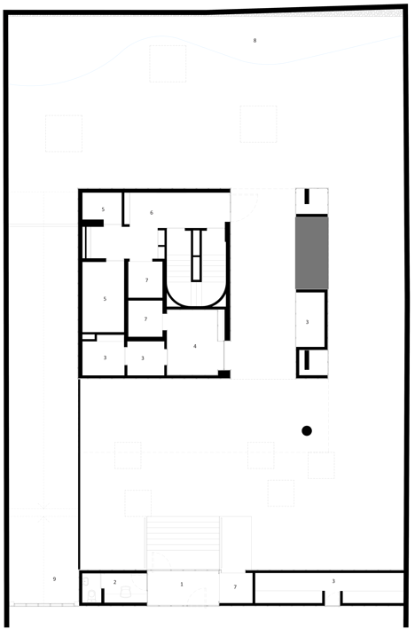 穿孔屏木制百叶窗公寓楼-居民可以通过百叶窗来控制自己的日光生活空间,顶部具有较大的复式占据结构。---酷图编号1123362