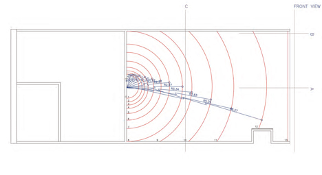30000条红鞋带组成的天花板屋顶装饰-位于墨尔本,创造出一系列不同的曲线,设计的目的是用鲜艳的边缘来装饰巴西狂欢节---酷图编号1123637