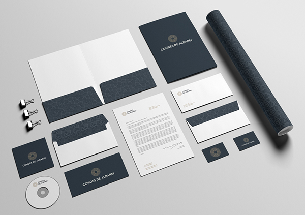 Condes de Albarei葡萄酒品牌包装设计---酷图编号1124305