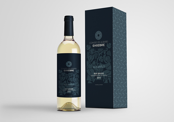Condes de Albarei葡萄酒品牌包装设计---酷图编号1124332