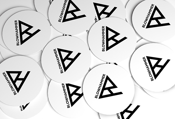 意大利Blowhammer时尚时装品牌设计-黑漂亮的黑白小星星装饰---酷图编号14