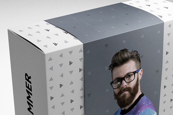 意大利Blowhammer时尚时装品牌设计-黑漂亮的黑白小星星装饰---酷图编号13