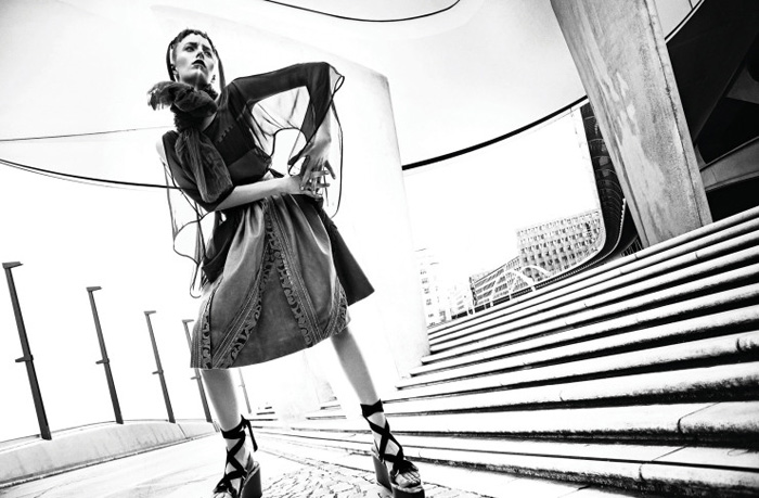 “都市战士”-LOFFICIEL乌克兰2015年4月-一个复杂艰难的女孩---酷图编号5