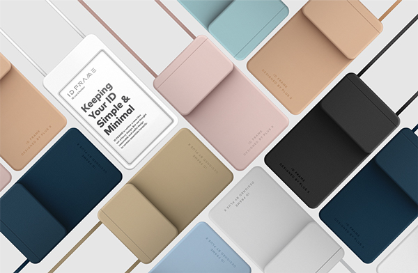 简单的最小的ID FRAME电子身份卡设计-既不是一个新想法,也没有花哨设计---酷图编号2