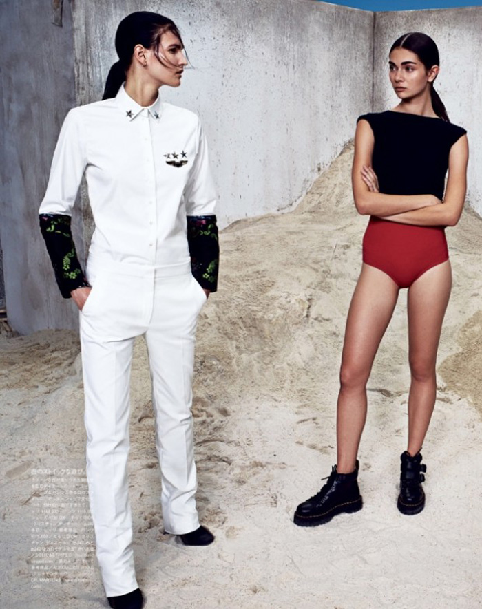 艾玛萨默-VOGUE日本时尚2015年6月---酷图编号1