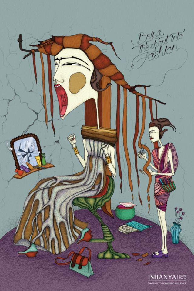 Ishanya家居装饰平面广告设计---酷图编号2