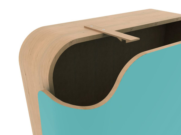 Charlie Crane推出的LEVO现代婴儿摇床家具-简约的北欧设计,宝宝可以独坐,它具有柔软轻松的棉制品,100%天然有机材料组成,非常适合婴儿的皮肤---酷图编号9