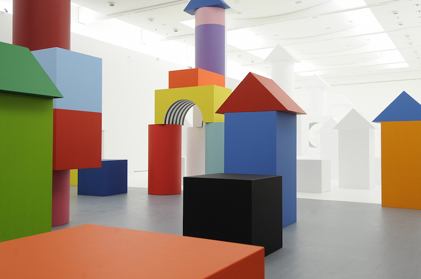 法国77岁艺术家丹尼尔・布伦的孩子们积木游戏展-是一个多姿多彩的微型城市---酷图编号1129763