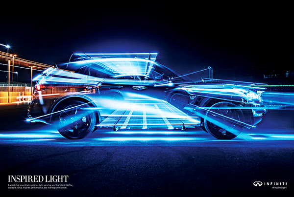 Infiniti英菲尼迪-运动车灵感光束设计---酷图编号16