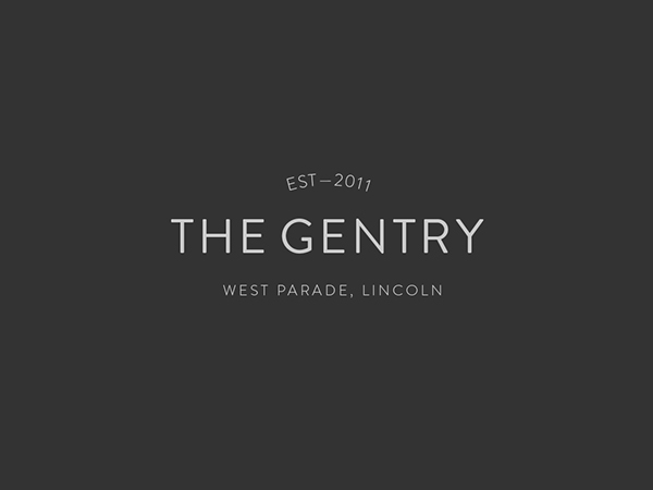 The Gentry理发店发廊品牌设计---酷图编号1130716