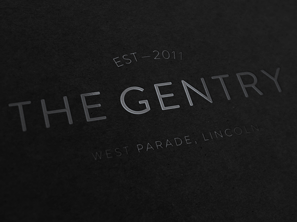 The Gentry理发店发廊品牌设计---酷图编号1130718